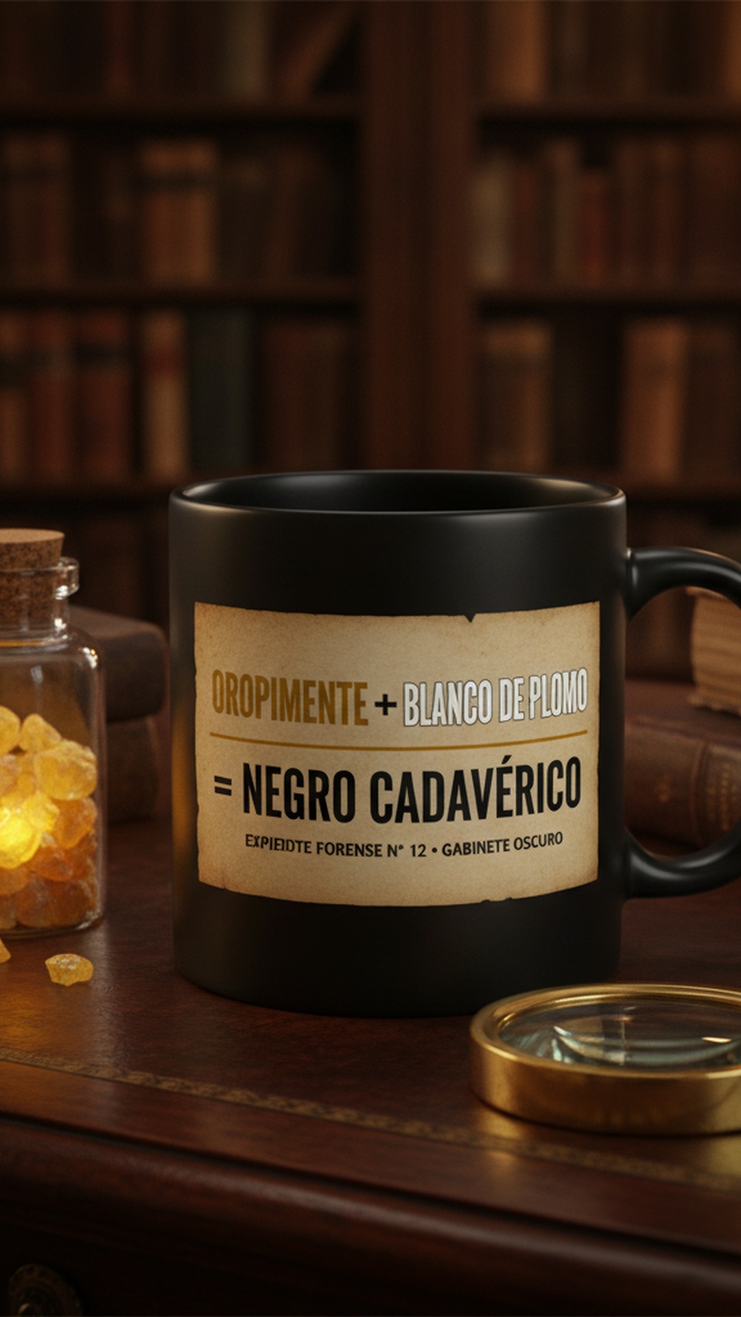 Taza de Colección Oropimente Gabinete Oscuro